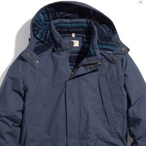 Marine Layer Dry Wax Big Sur Parka in Blue Nights